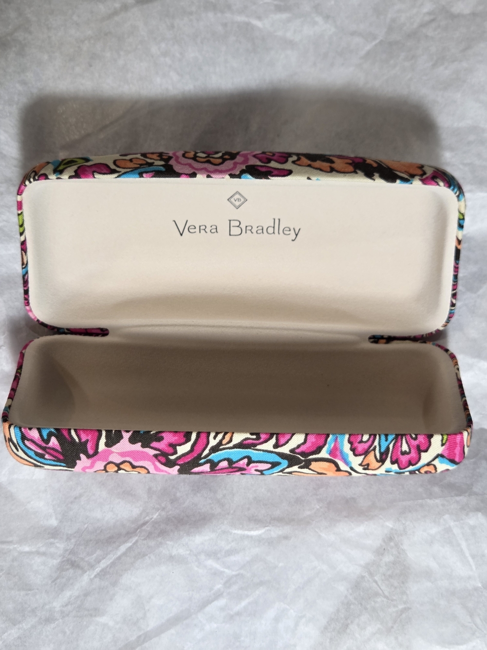 Vera Bradley Set Of 2 Pink Multi Patterned Sunglass Cases - NWOT - Picture 6 of 6